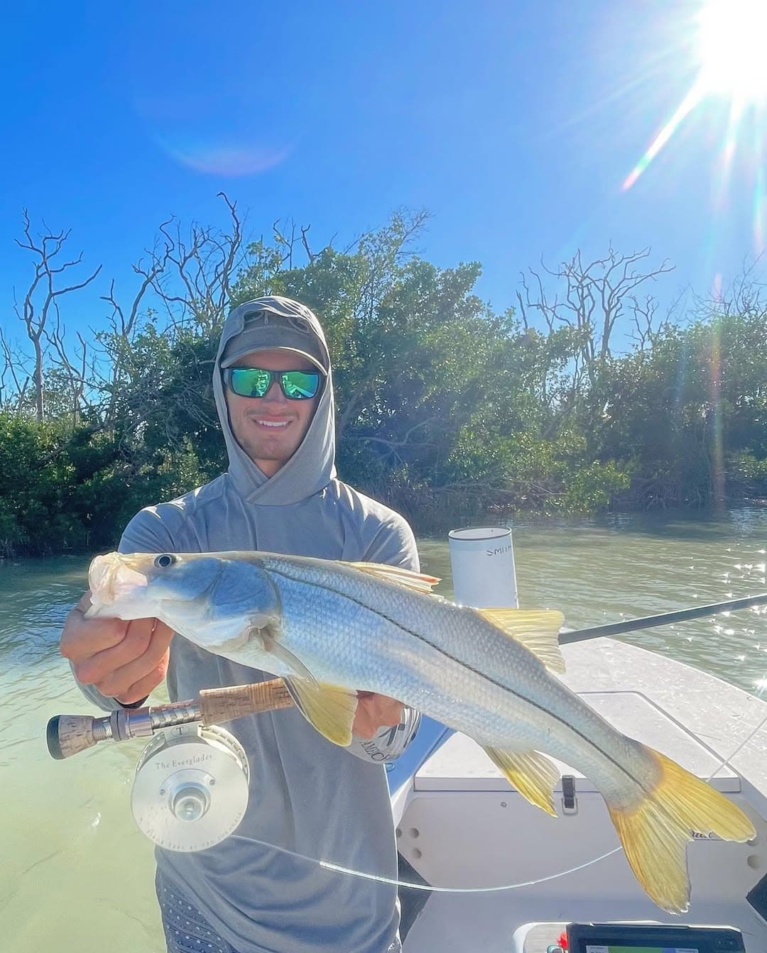 Fly Rod Snook in the Mangroves