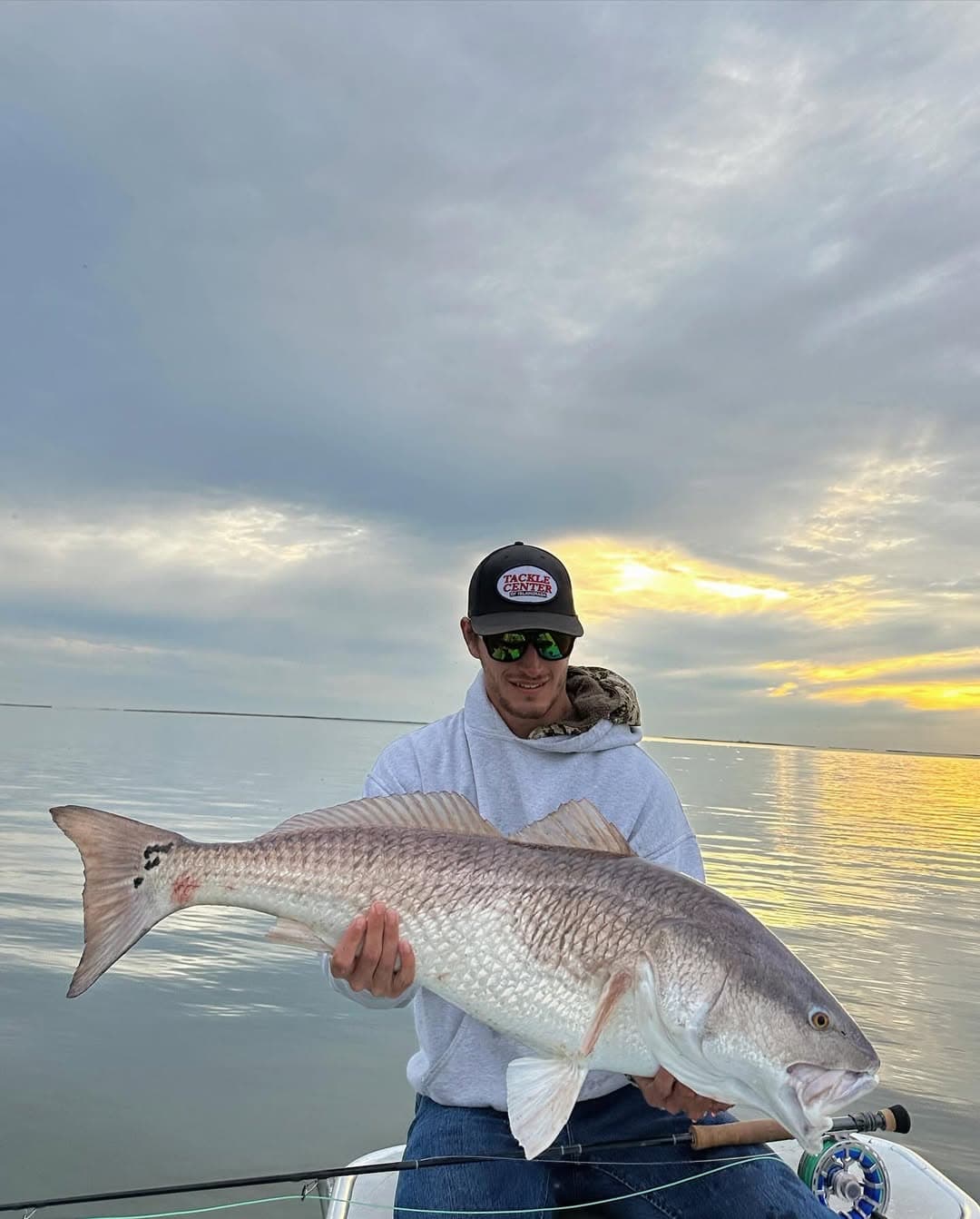 Bull Red at Sunrise